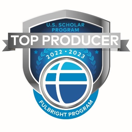 Fulbright Program Top Producer Badge
