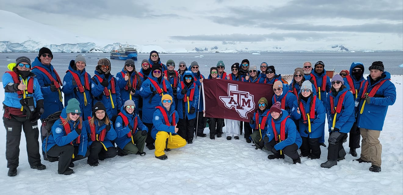 Aggies Take First Study Abroad Trip To Antarctica