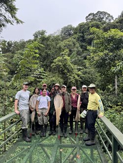 Fall 2024 Field Entomology in the Tropics study abroad class in Costa Rica=