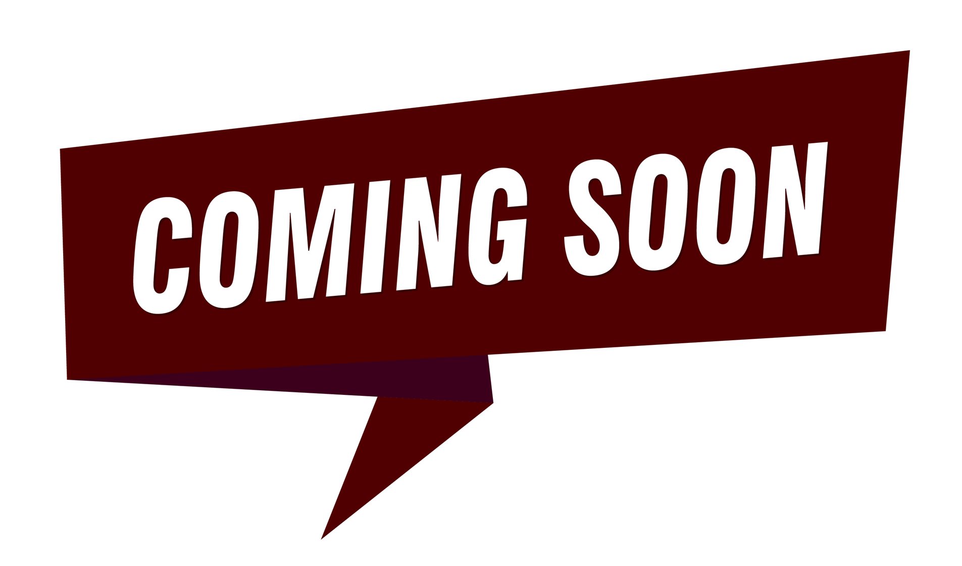 Coming Soon banner