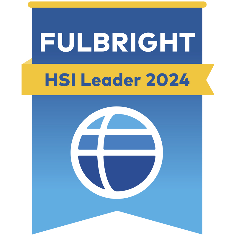 Fulbright HSI Leader 2024 Badge